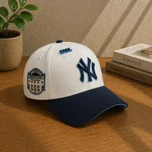 New Era MLB Yankees NY 9FORTY Hat For Men Women, Breathable Cotton Baseball Hat.