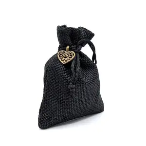 "Cupid’s Arrow" Love & Attraction Charm Pouch Handcrafted with Rose Petals Chamomile Thyme & Raw Rose Quartz for Self-Love & Romantic Connection