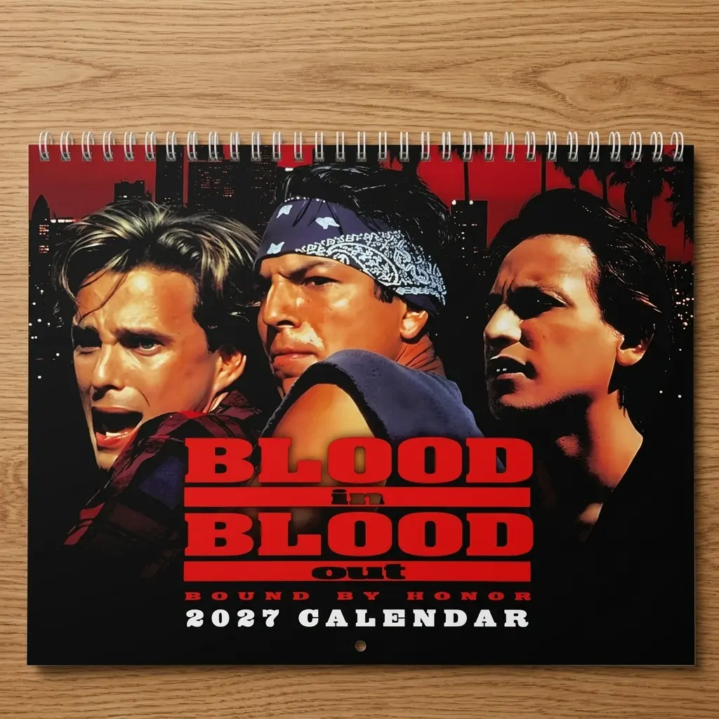 Bl00dInBl00dOut Movie 2027 Calendar, BIBO Wall Calendars, Holiday Gift Ideas