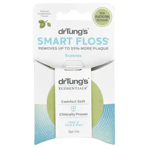 Dr. Tung's Ecosentials™, Smart Floss®, Natural Cardamom, 30 yd (27 m)