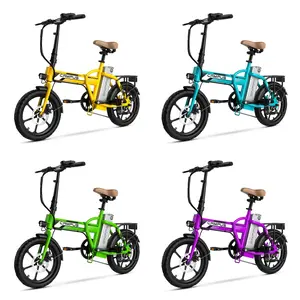 Foldable Urban Electric Bicycle - 800W Motor, 36V15ah UL Certified Removable Battery, 16-Inch Tubeless Tires, Dual Disc Brakes, 20 mph Top Speed, 19-31 mi Range, Lightweight Compact Design for City Riding