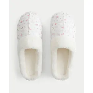 Hollister Sherpa-Lined Platform Slippers