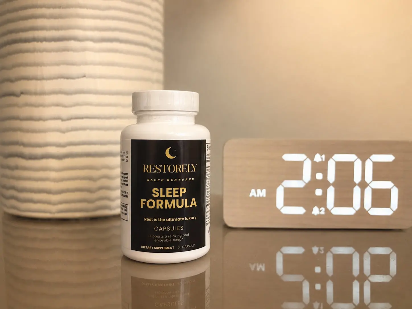 Sleep Formula Capsules – Melatonin, Valerian, GABA & L-Tryptophan | 60 Capsules