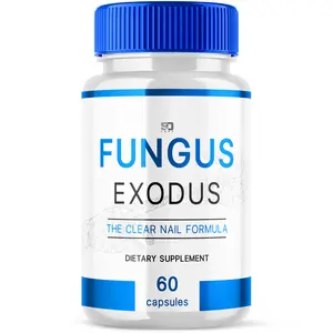Fungus Exodus The Clear Nail Formula Pills, Fungus Nails Probiotic (60 Capsules)