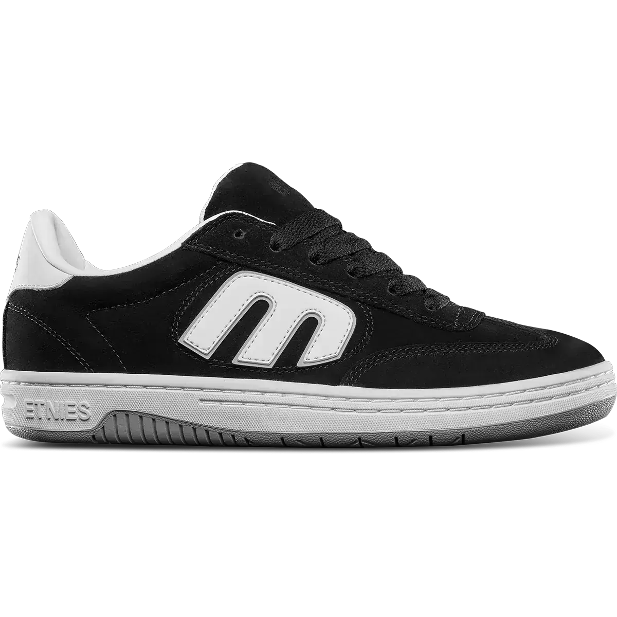 ETNIES Locut Retro Low Top Skate Shoes - 1993 Iconic Suede & Leather Reissue, Round Toe, Laced, Breathable, Padded Tongue, All-Seasons Casual Sports Footwear