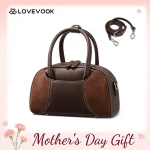 LOVEVOOK 3-in-1 Versatile Swing Zip Boston Bag - Small Purses for Women, Trendy Handbags Mini Vintage Hobo Clutch with Detachable Strap,Perfect Gift Choice,Tiktokshopstockup
