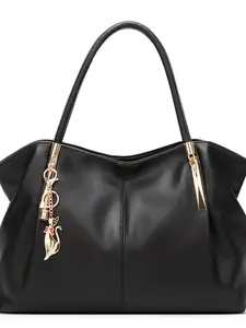 New large capacity women's fashionable and elegant retro tote bag that can be carried by hand and is suitable for business trips Stylish Tote Bag