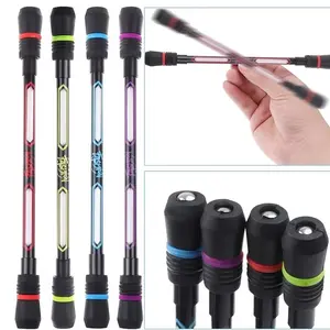 4pcs Cool Internet Trendy Rotating Pencils, Flexible Hand Training, Anti-Drop Anti-Slip Writing Function, Fidget Pen, Novelty Pens, Balance Rotating Pencil Set, Stationery Writing Tools