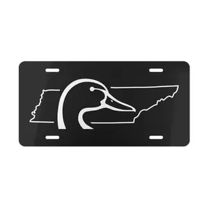 Tennessee Ducks Unlimited License Plate Hunting Waterfowl Conservation Tag