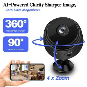 Home Mini Camera APP Remote Monitoring, 150mah Rechargeable Lithium Battery, Single-Way Voice, Elderly/baby/nanny/pet Care, Wifi Surveillance Camera