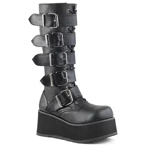 Phantom Platform Boots TRASHVILLE-518 [Matte Vegan Leather]