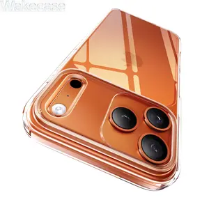 CAFELE iPhone 17 Pro Max Crystal Clear Case — Military-Grade Drop Protection, Anti-Yellowing TPU Material, Compatible with 16 / 15 / 14 Series, Fast Local Shipping from the USA