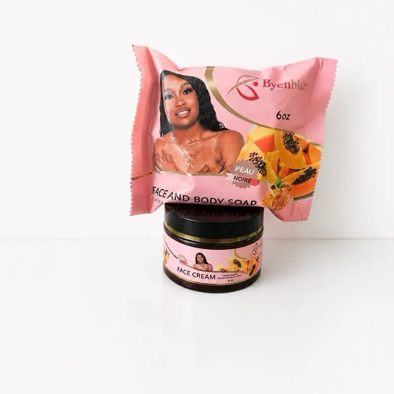 Byenblan face Cream body soap set