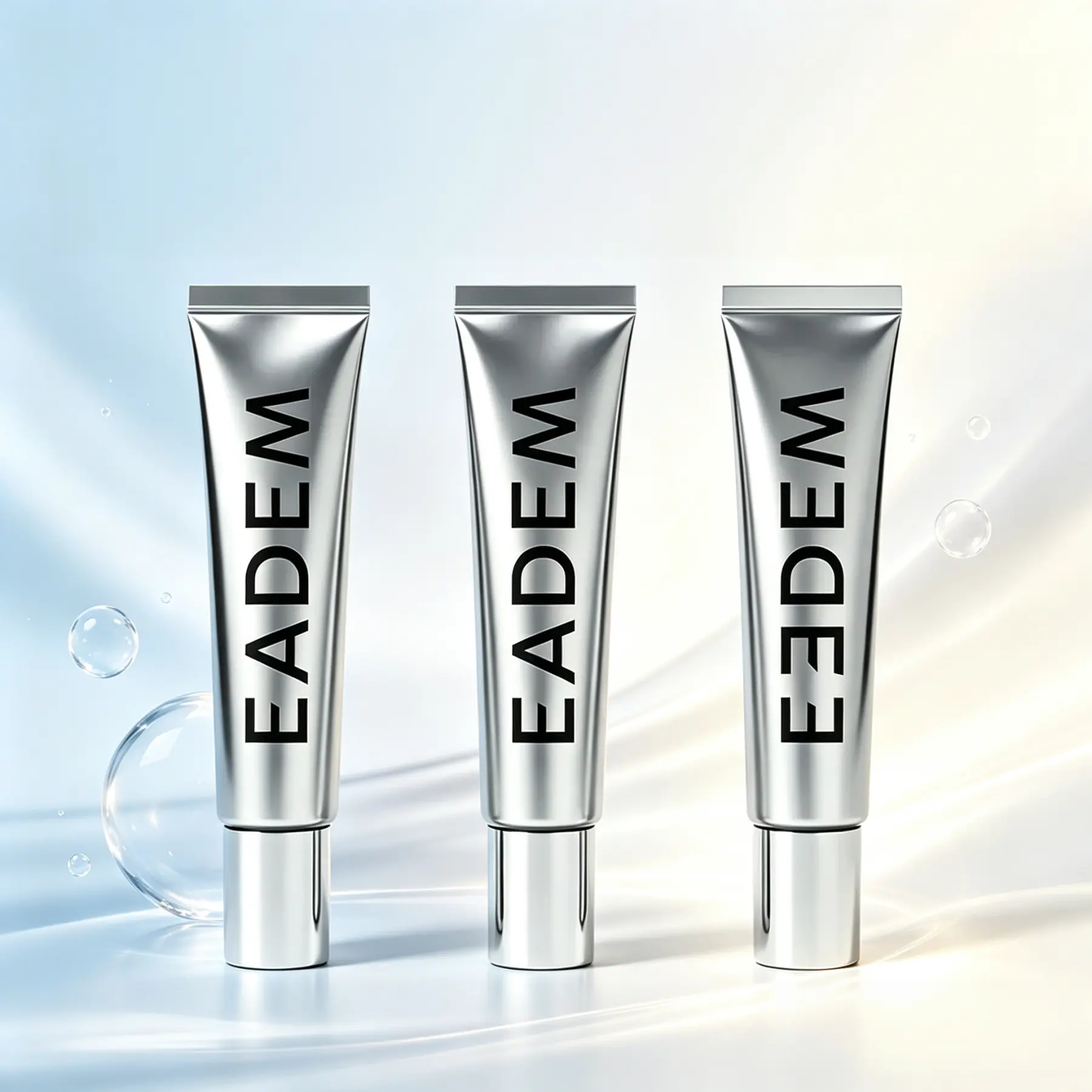 EADEM Le Chouchou Vegan Glass-Gloss Lip Balm Butter Mochi (Butter Mochi) - Intensive Hydrating Treatment for Dry, Cracked Lips, Non-Sticky High-Shine Softener(Clear Unscented)