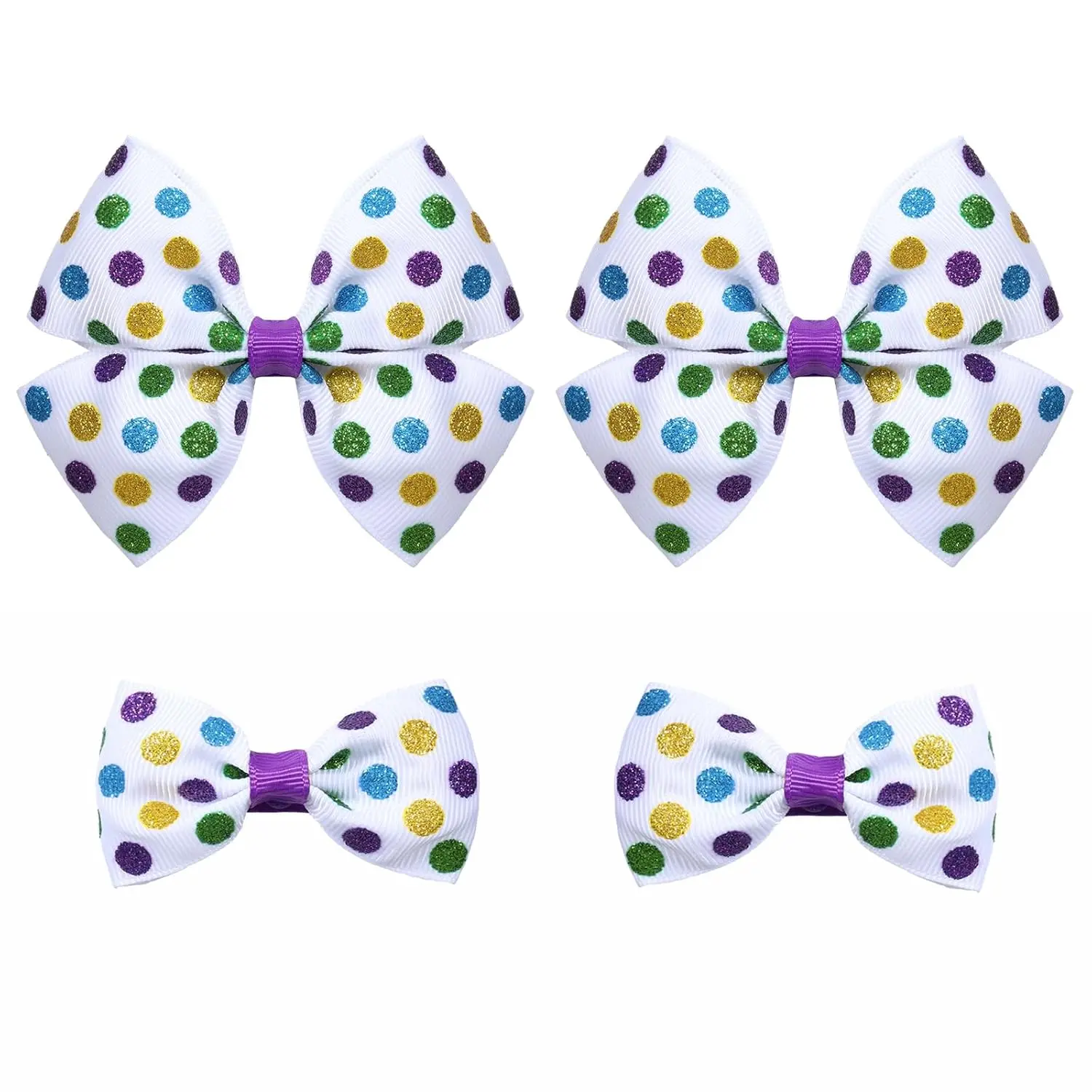 Mardi Gras Polka Dots