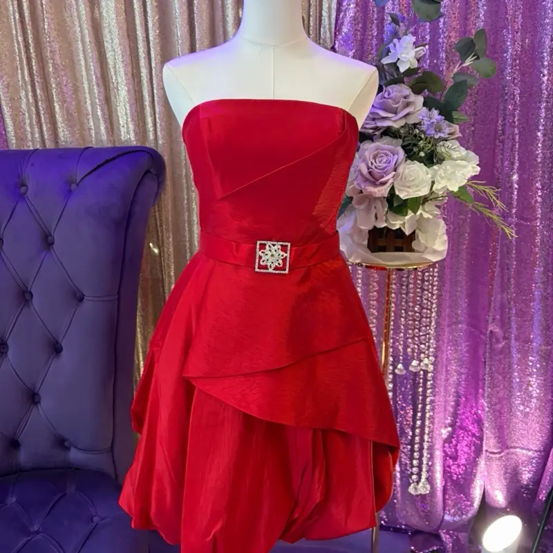 Blush Pink Prom Homecoming Dress for Teens