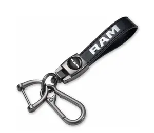 Genuine Leather Dodge RAM Keychain small gift