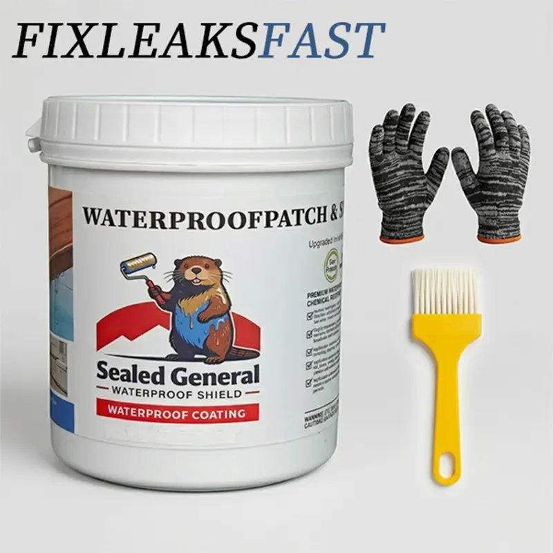 Premium 35oz Clear Waterproof Sealant Agent Invisible Anti Permeation Coating for Indoor Outdoor Bathroom Pipe Tiles Roof Leak Repair Heavy Duty Hydrophobic Self Leveling Liquid Sealer Glue Paint