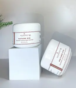 Kids Cocoa Body Butter Made With Vanilla Bean - Rich Moisturizing Formula for Soft Skin Daily Use - 200G