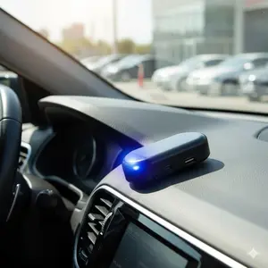 Solar Car Security Alarm Strobe Light Super Bright LED Flashing Warning Dummy Simulation Anti-Theft Sensor Motion Activated Decoration Outdoor Solar Powered Wireless Installation Siren Alarm