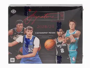 2025 Topps Basketball Signature Class JUMBO Box