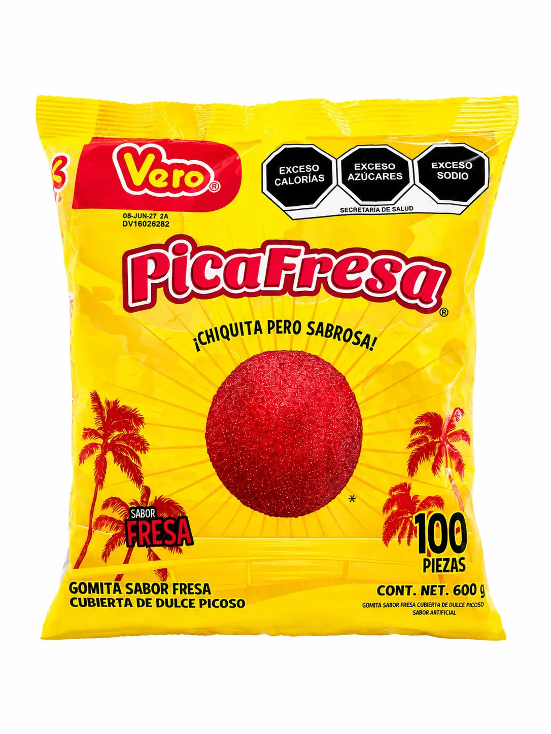 Picafresas -100 Pieces-Autentico Sabor Mexicano