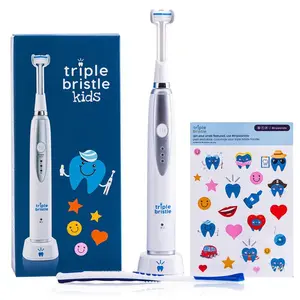 Triple Bristle Kids 3-sided Sonic Electric Toothbrush