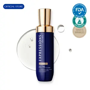 [EXPRESSIONS] 4.06 fl.oz 120mL Firming Toner Bifida Ferment Filtrate for Mature Skin | Anti-aging Anti-wrinkle Instant Hydration & Lifting | PDRN | Non-Sticky Makeup Prep  Makeup sits smoother Brightening Lightweight Smoothing Summerwins