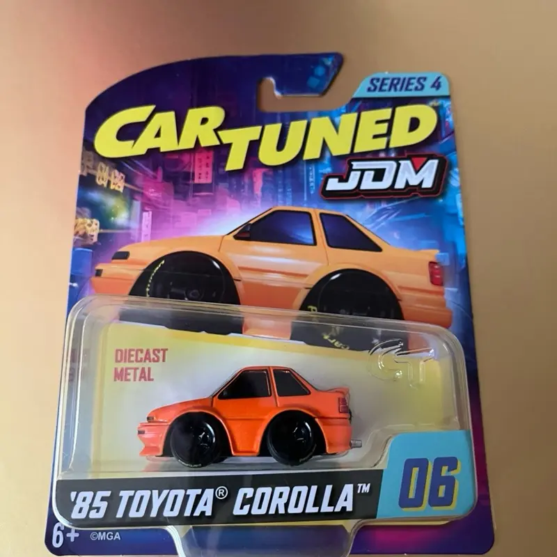 Cartuned 1985 Toyota Corolla New Collector's Edition Diecast Model - Model Cars, Classic Toyotas, Collectible Toys for Vintage Enthusiasts, Diecast Metal