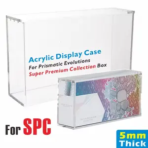 Ptcg Prismatic Evolutions Spc Card Protection Box, Durable Storage Solution for Collectors & Gamers, Perfect Gift for Trading Cards Enthusiasts, Card Hobby Box