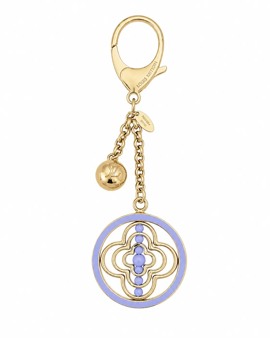 Pre-owned Louis Vuitton metal Bag Accessories Spinning Monogram Bag Charm 11486211