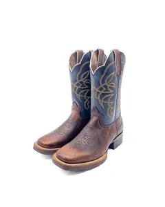 Cowboy Boot Brown Elephant Rubber Sole