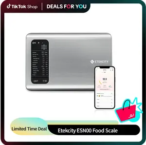 Etekcity ESN00 AI Smart Food Scale | 19 Nutrient Facts Auto Scan | Digital Calorie Counter for Meal Prep & Fitness | Compact Stainless Design SummerWins, DFYD, DealsForYouDays