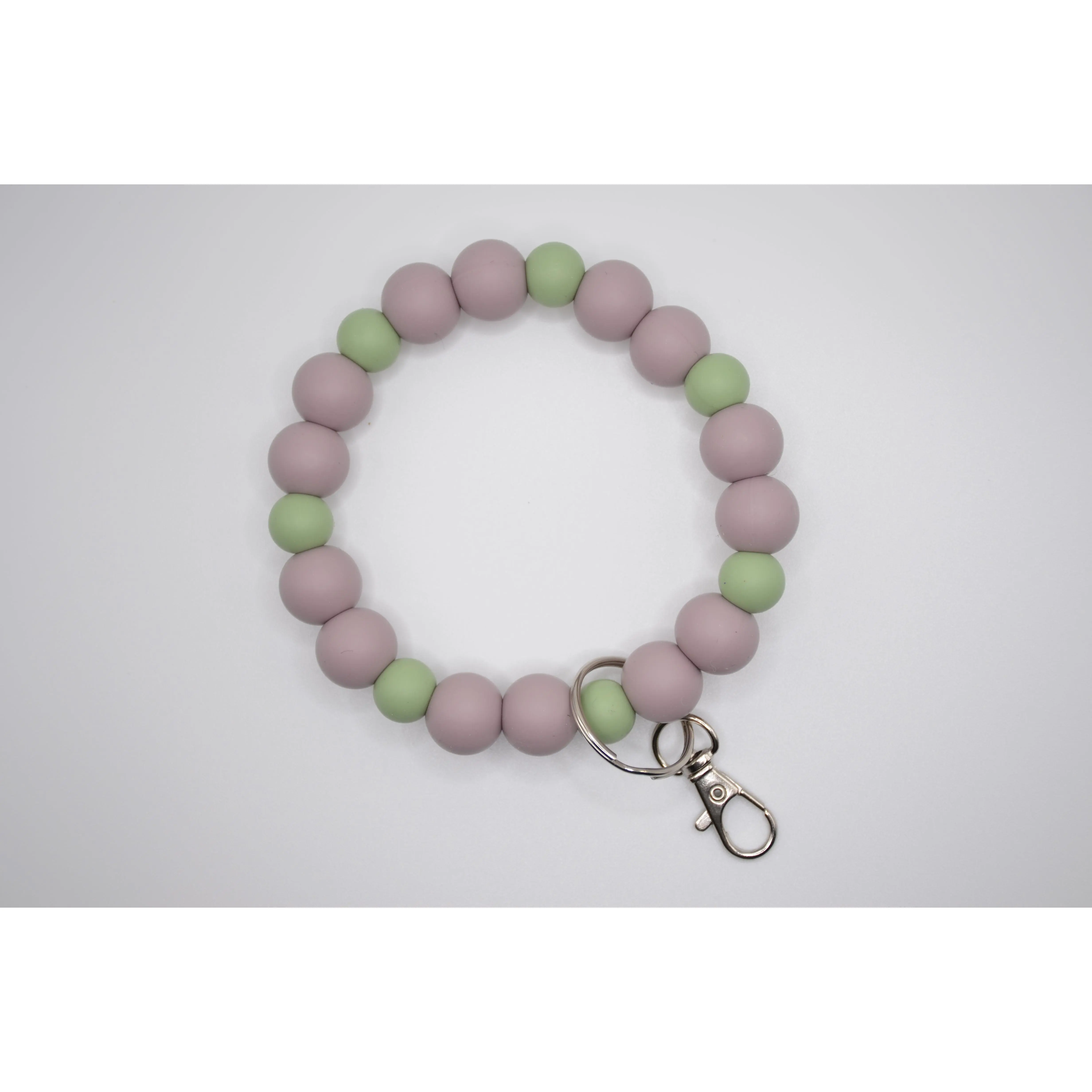 Lavender Succulent Wristlet