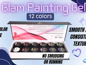 Glam Painting Gel - 12 Color
