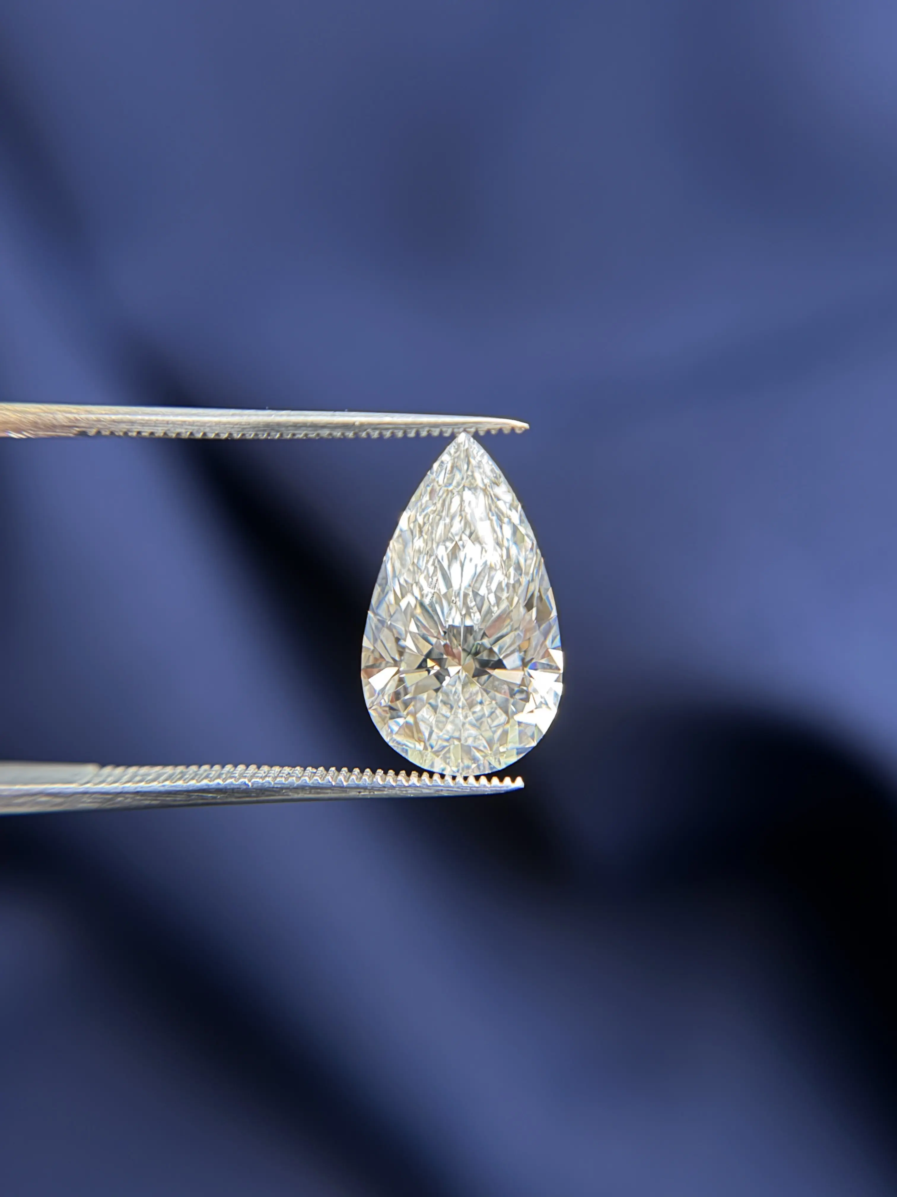 Lab Grown Diamond Pear Cut – F Color or Better, VS Clarity, IGI Certified Loose Diamond