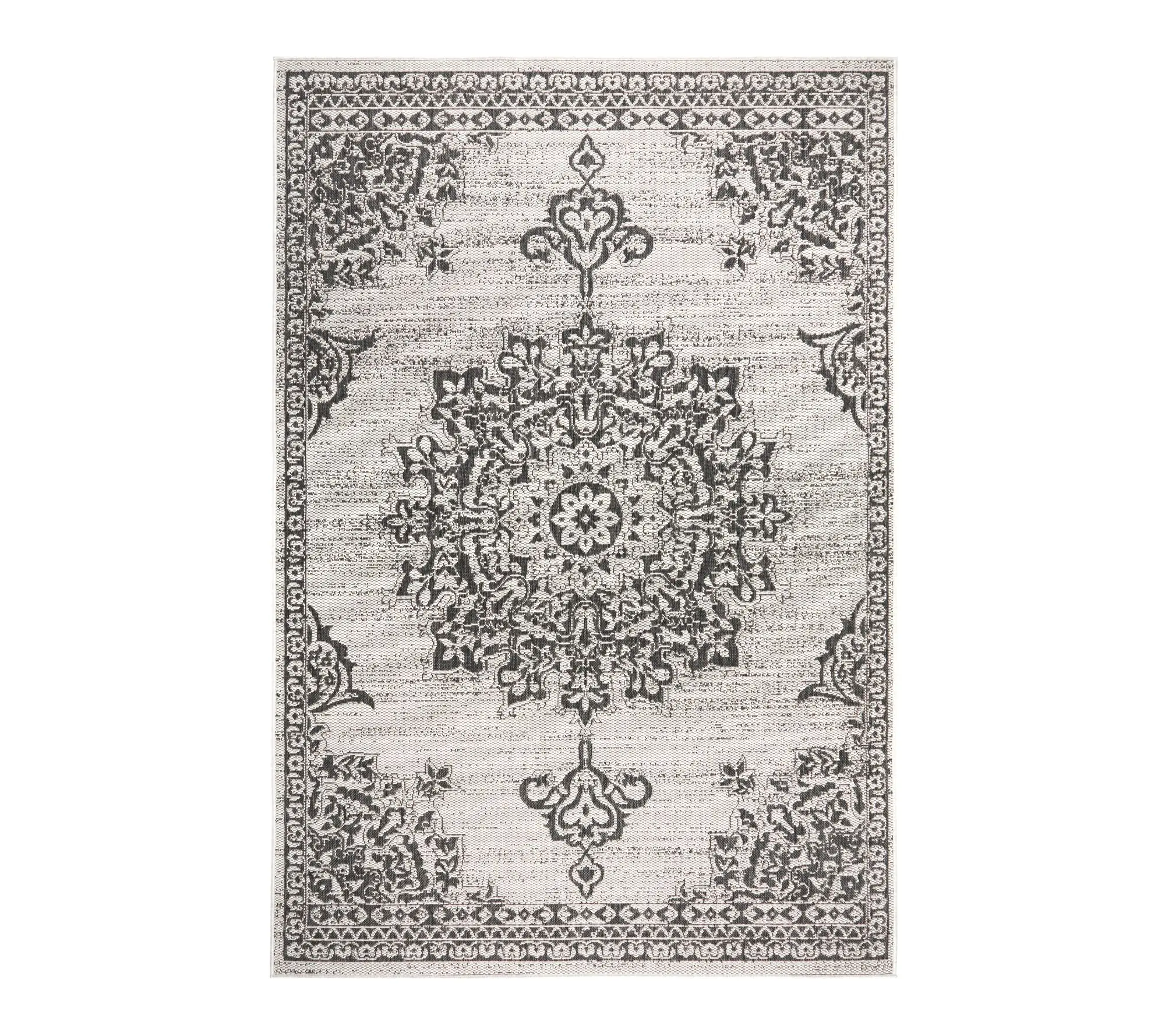 NMNY Patio Country Azalea 1x3 Indoor/Outdoor Rug