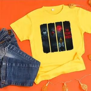 Horror Themed  Boxes- 2 T-Shirts and Tumbler horror lovers casual year round Everyday Top