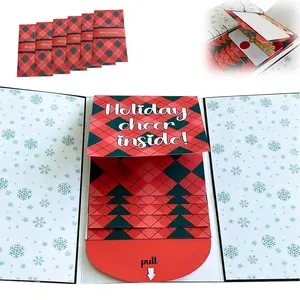 Christmas Gift Card Book, 2026 Christmas Present, Holiday Gifts, Perfect Christmas Gift, Seasonal Greetings, Unique Creative Gift, Custom Message Card