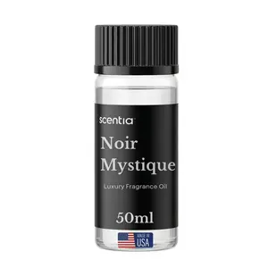 Scentia Noir Mystique Luxury Italian Woody-Floral Fig Scented Oil - Home Fragrance Supply for Diffusers, 24-Month Shelf Life, Freshener Burst Effect, 24 Months