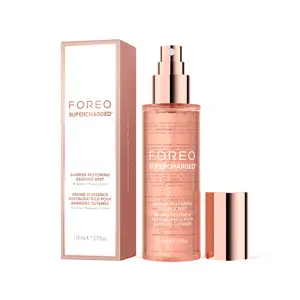 FOREO SUPERCHARGED Barrier Restoring Essence Mist, 110ml - Spray Moisturizer - Collagen Peptides, Niacinamide, Centella Asiatica, Panthenol - Face Mist For All Skin Types