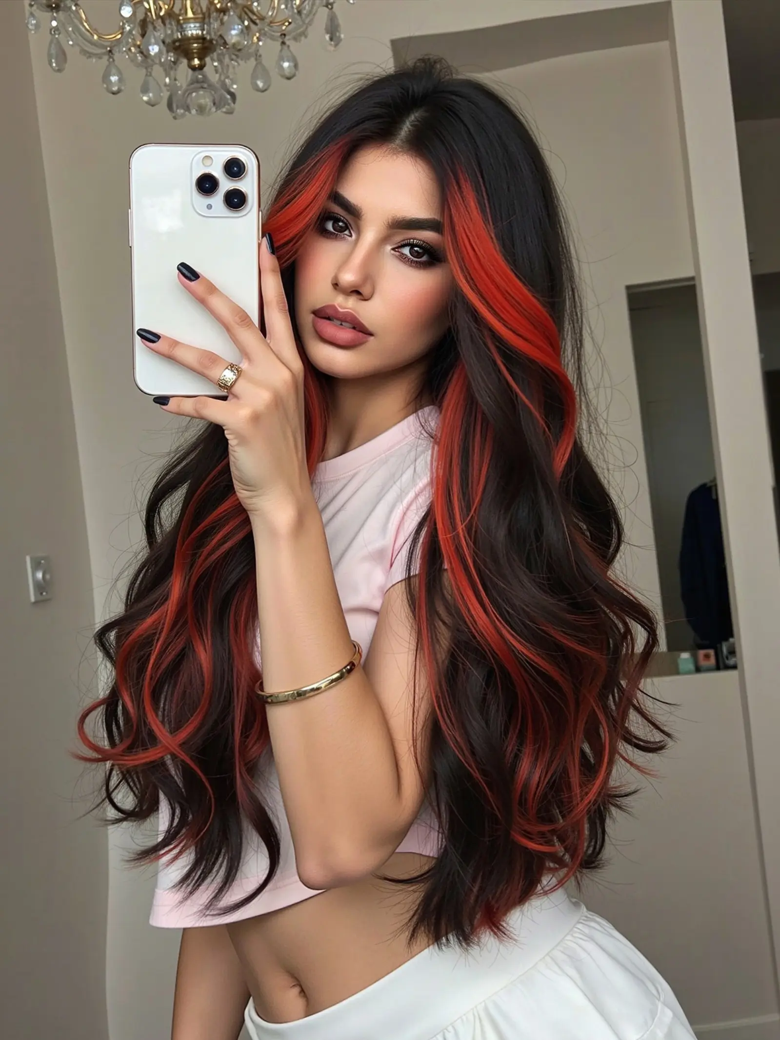 Synthetic Wig, Long Curly Hair 24 Inches, Women's Mechanically Attached Wave Wig for Any Occasion, Summer Festival Halloween Use, Synthetic Material Wigs, Synthetic Wavy Wig, Synthetic Fiber Wig, Party Wig
