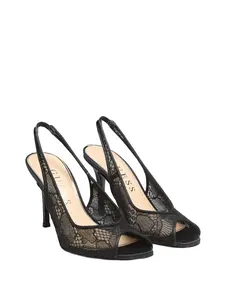 GUESS Female Lace Slingback