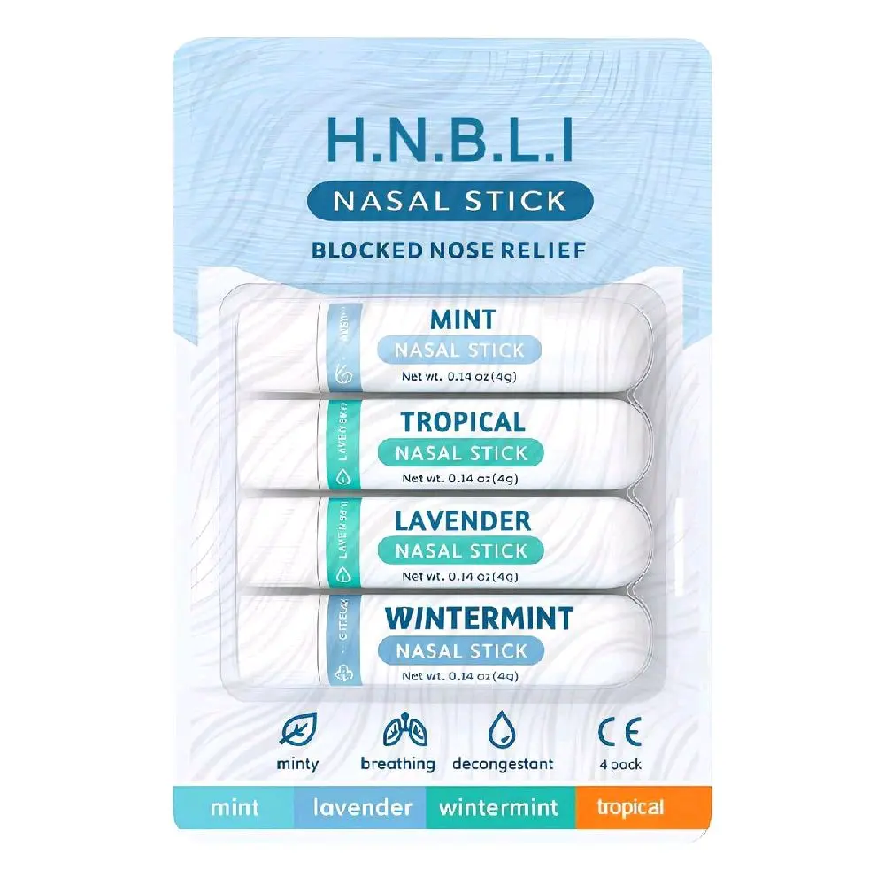 Nasal Sticks For Aromatherapy with Powerful Essential Oils with Vapor Flow Technology I Breathe In Life | Free Your Nose