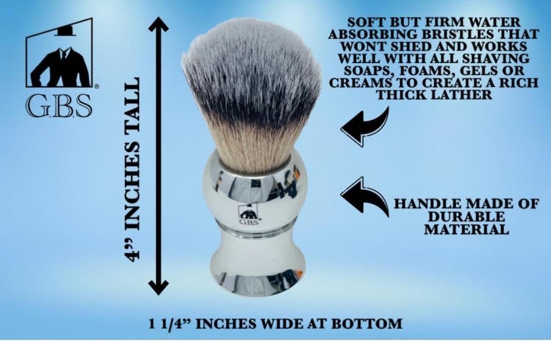 G.B.S Shavette Straight Razor Shaving Kit Wet Shave Grooming Set for Men beard Shaving Detailing Barber Razor, Shaving Brush Travel Toiletry Bag, Shave Soap, Bowl, Double Edge Razor Blades Gift set oil