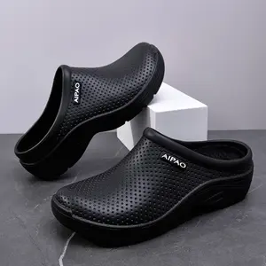 Women's Multi-Functional Anti-Slip Work Clogs |Soft EVA Cushioning & Durable Material | Ideal for Kitchen & Restaurant Girl Footwear Black waterproof comfort Supportive Hospital Breathable Safety