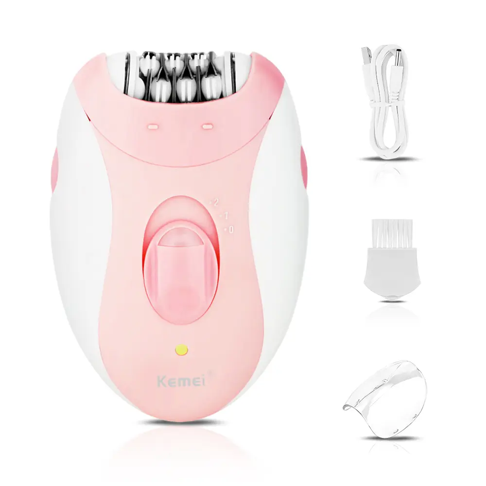 KEMEI Hair Removal Device KM-189B Fashion New Electric Hair Removal Machine Private Trimmer Suitable for Full Body Hair Removal, Compact and Portable USB Shaver