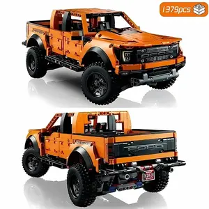 1379PCS Technology Raptor F150 Truck Building Block Kit | MOC compatible DIY racing STEM Building Blocks Set | Stem Construction Set | Perfect gift for children, teenagers, and adults | Cool vehicle toys | Brick Kit