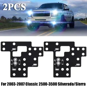 All Lights On Module High Beam Low Beam Fog Lamp for 2003-2007 GMC Chevy Silverado Sierra 1500 2500 3500