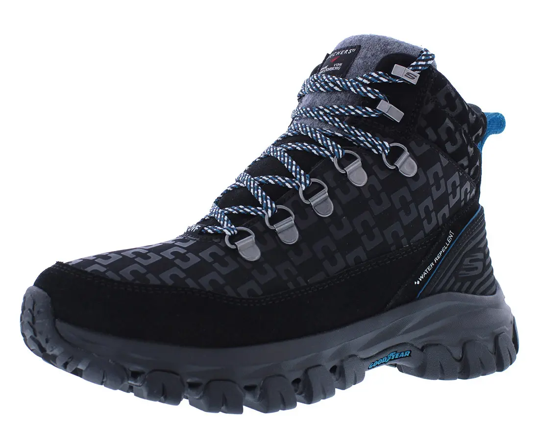 Skechers Edgemont Ridge Link Women's Walking Shoes, Closed-Toe Lace-up Trail Footwear for Outdoor Activities